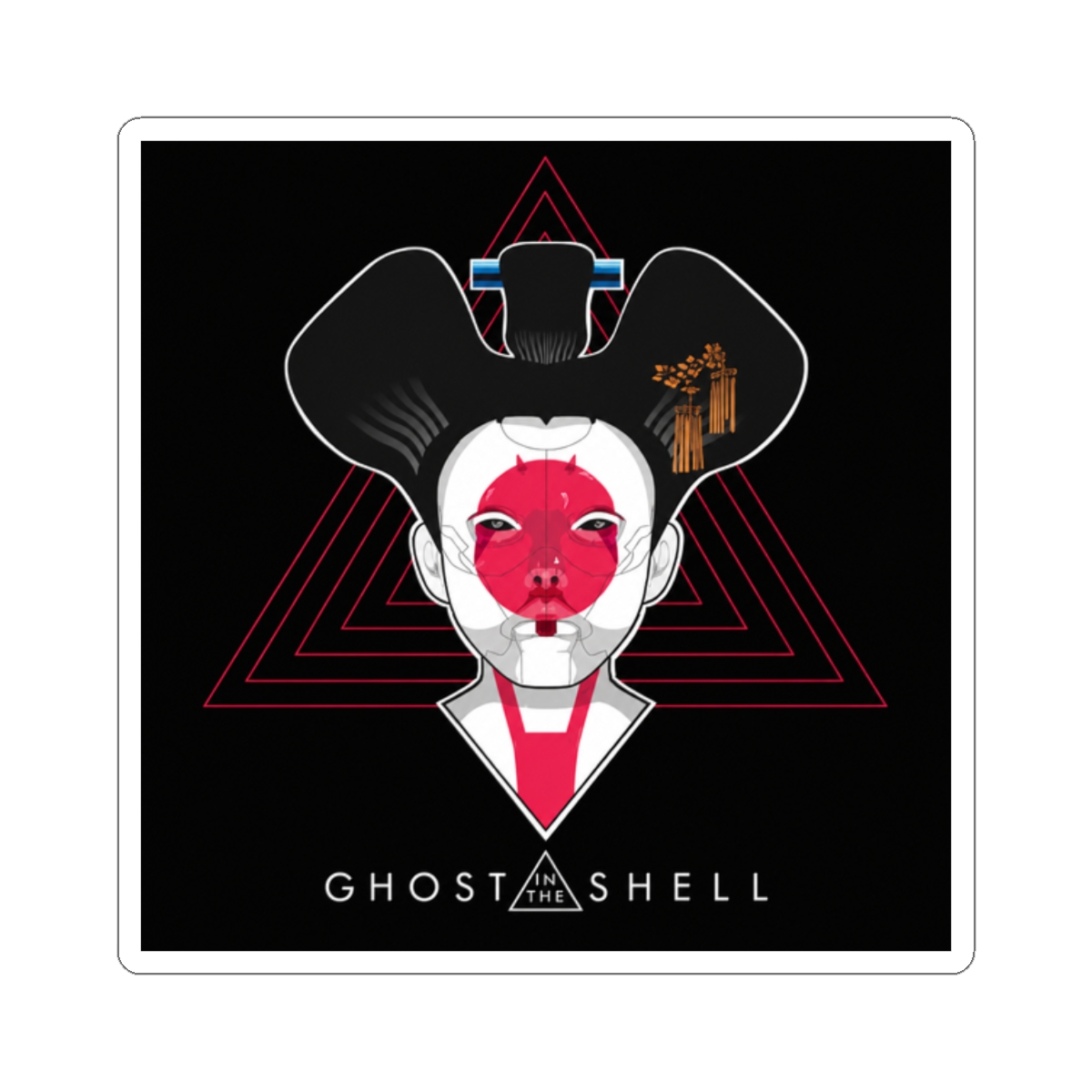 ghost in the shell - the geisha Sticker