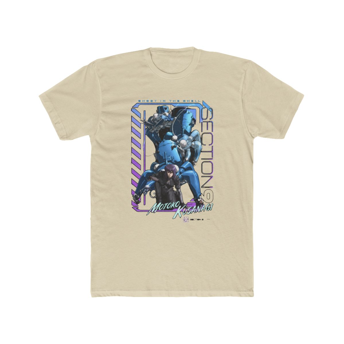 Ghost in the Shell Section 9 Motoko Kusanagi T Shirt