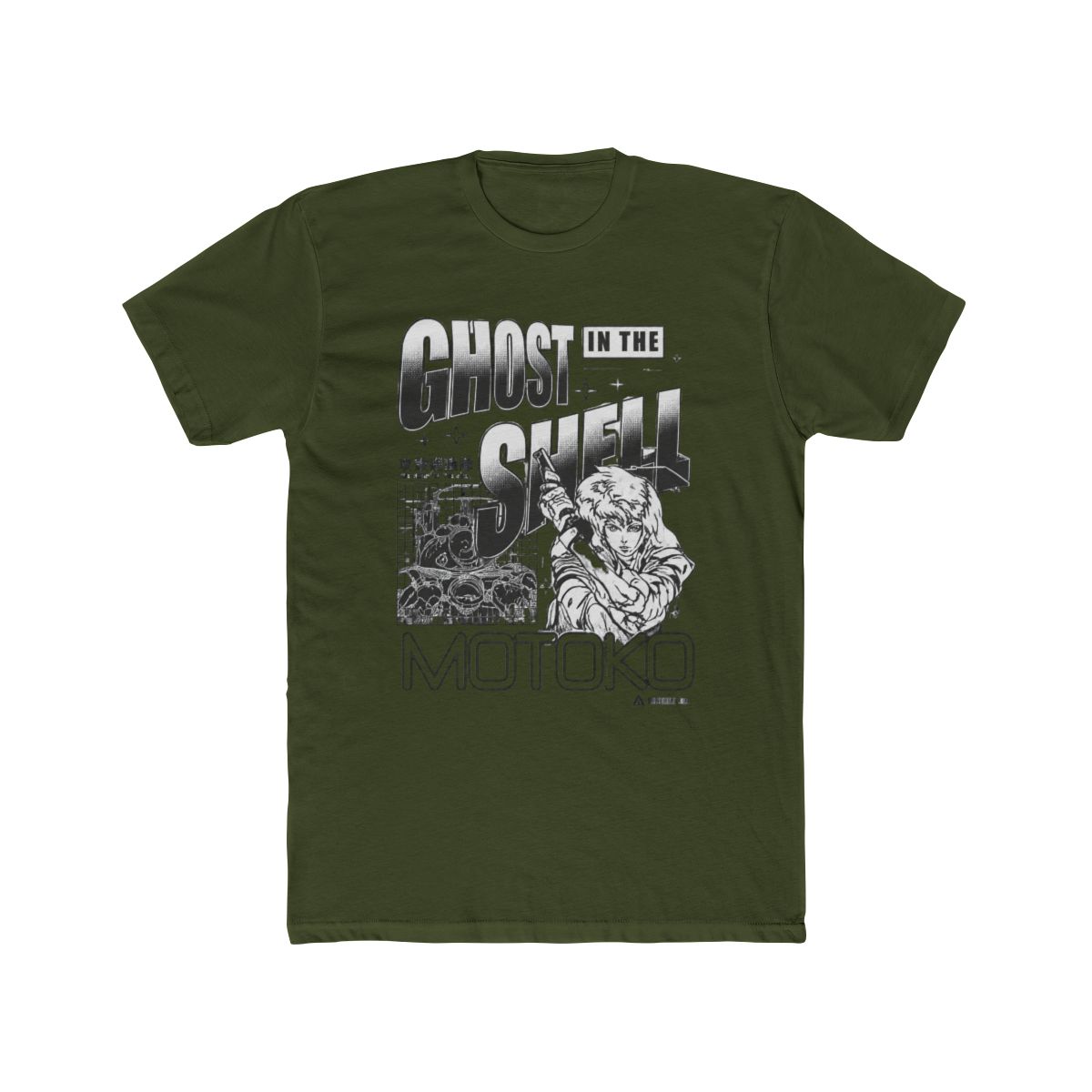 Ghost in the Shell Grid Ghost Girls Baby T Shirt
