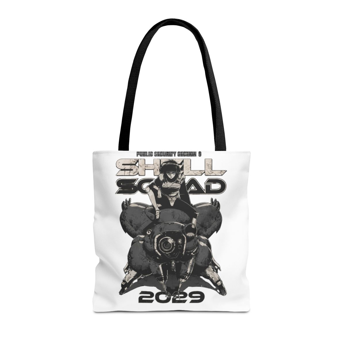 SaleLimitedPre-ownedPre-orderBack-orderOrder ClosedGhost in the Shell TGITS Motoko & Fuchikoma Large Bags /BLACKCOSPA1,980 JPY - alternate angle 2, merchandise