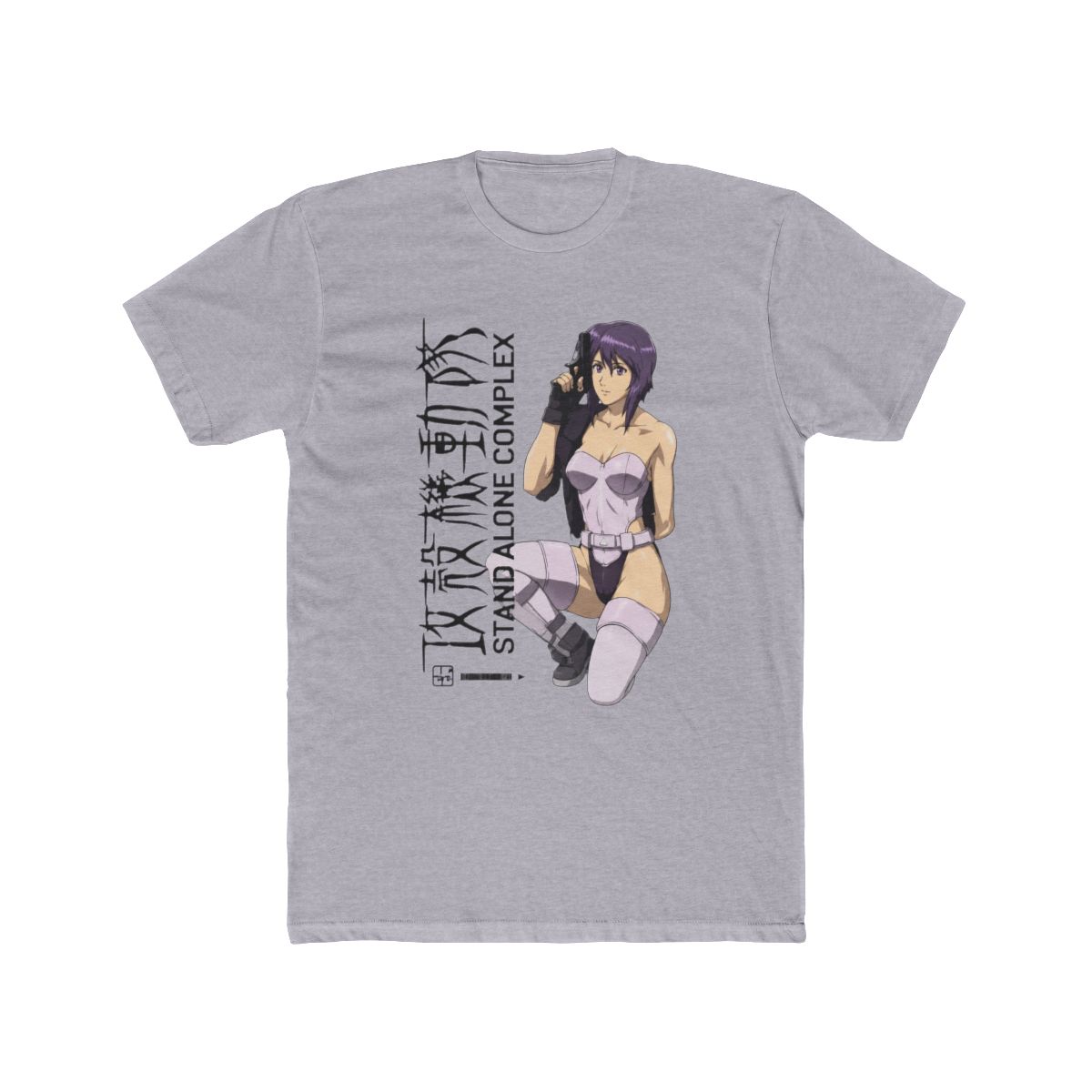 Ghost in the Shell Motoko Kusanagi Stand Alone Complex Girls T Shirt - alternate angle 4, merchandise