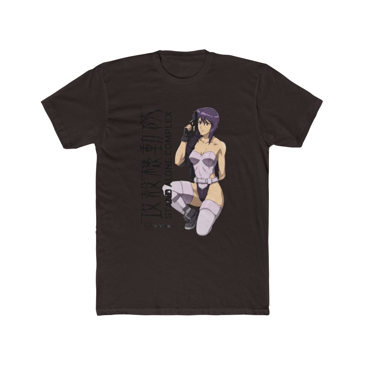 Ghost in the Shell Motoko Kusanagi Stand Alone Complex Girls T Shirt - alternate angle 2, merchandise