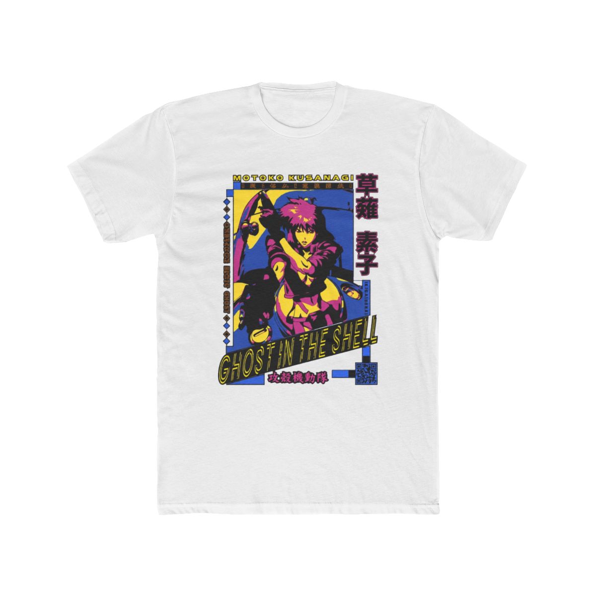 Motoko Kusanagi v2 | IKIGAISEKAI V2 T Shirt | Ghost in the Shell - Official T-Shirts merchandise