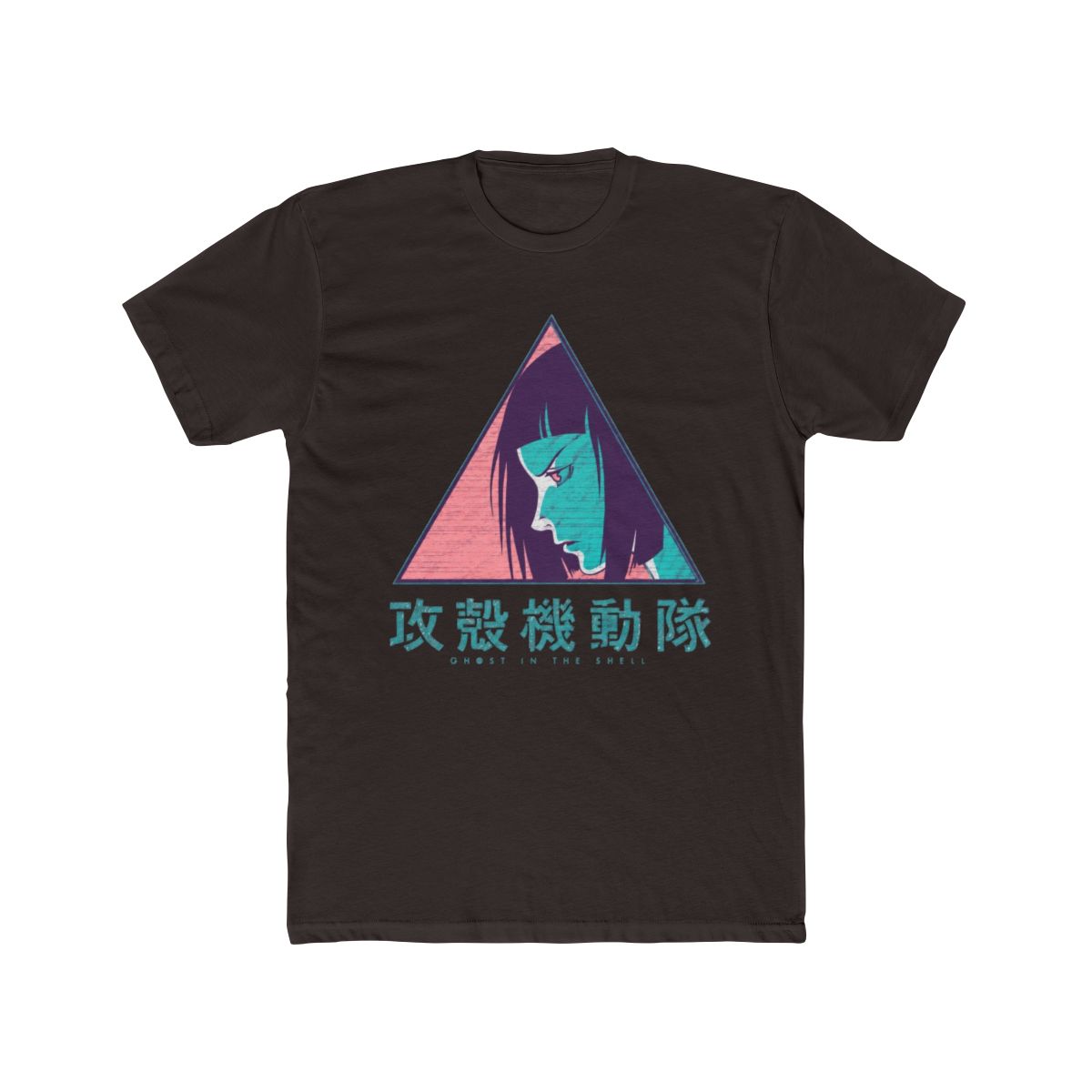 024 GITS cyan T Shirt | Ghost in the Shell - alternate angle 3, merchandise