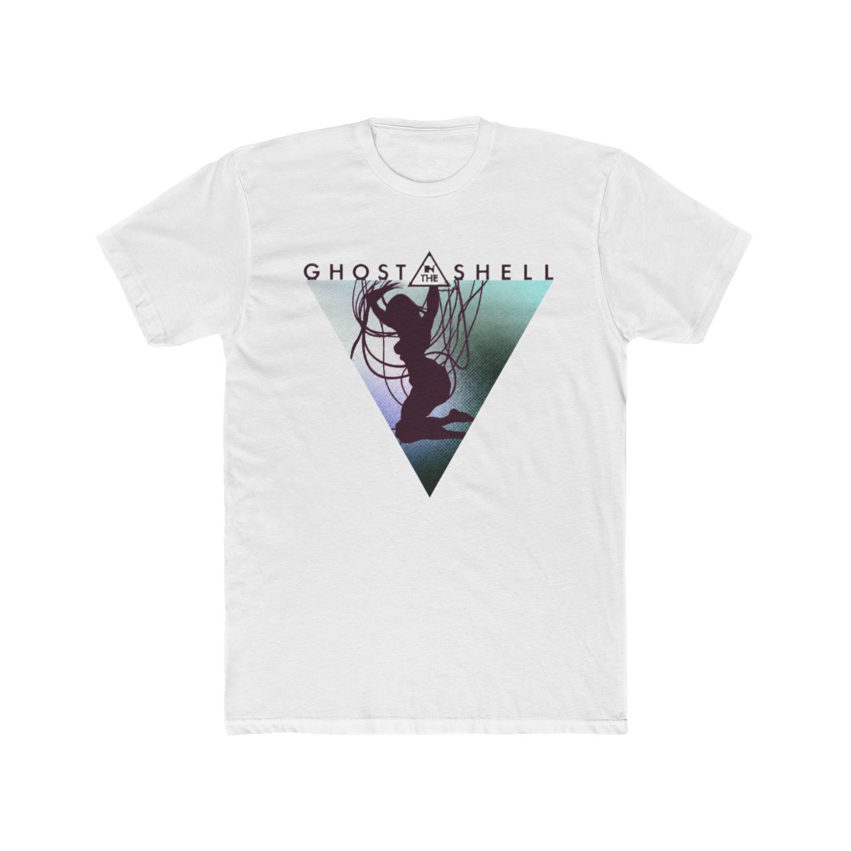Ghost in the shell - silhouette 0.1 white T Shirt - Official T-Shirts merchandise