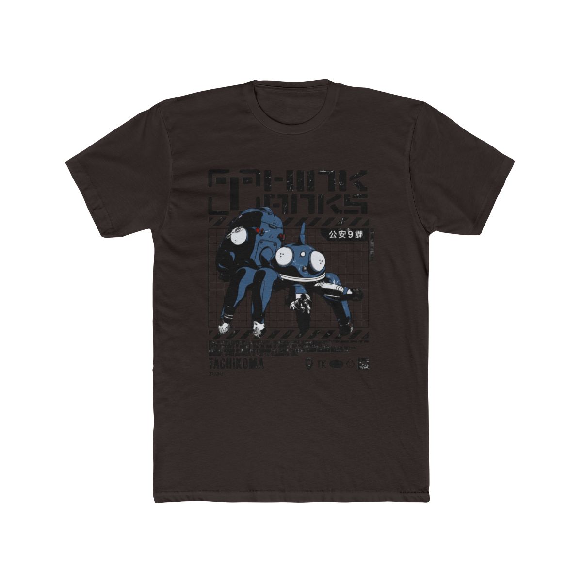 Ghost in The Shell Stand Alone Complex - Think Tanks Tachikoma T Shirt White - alternate angle 2, merchandise