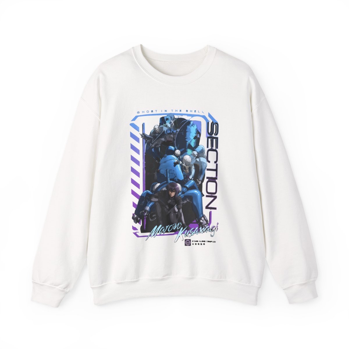 Ghost in the Shell Digi Framed Girls Oversized T-Shirts - Official Sweatshirts merchandise
