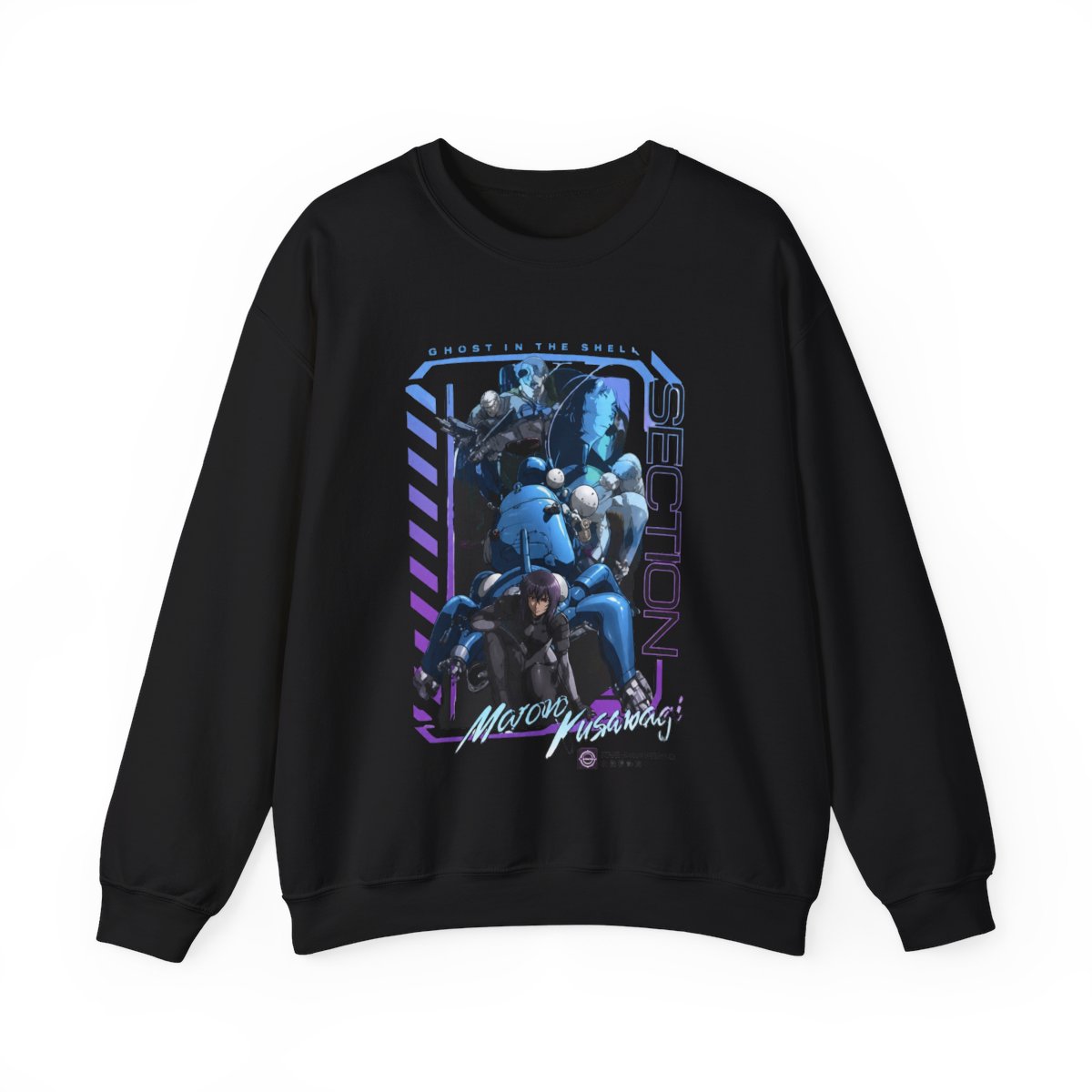 Ghost in the Shell Digi Framed Girls Oversized T-Shirts - alternate angle 3, merchandise