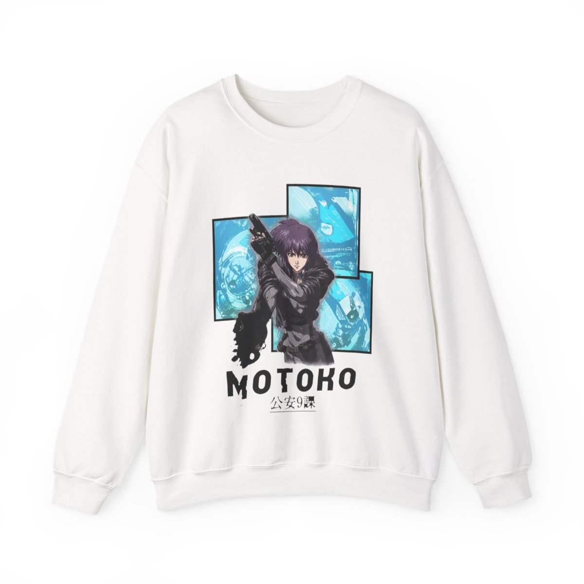 Ghost in the Shell Box Layered Girls Oversized T-Shirts