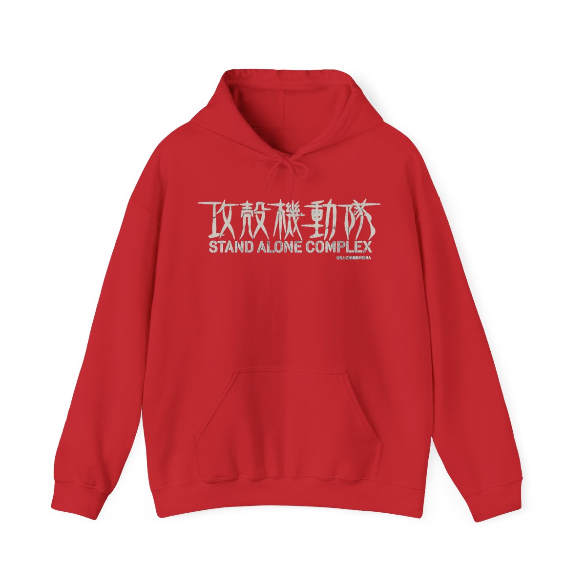 Ghost in the Shell Stand Alone Complex Logo Mineral Wash Hoodie - Official Hoodies merchandise